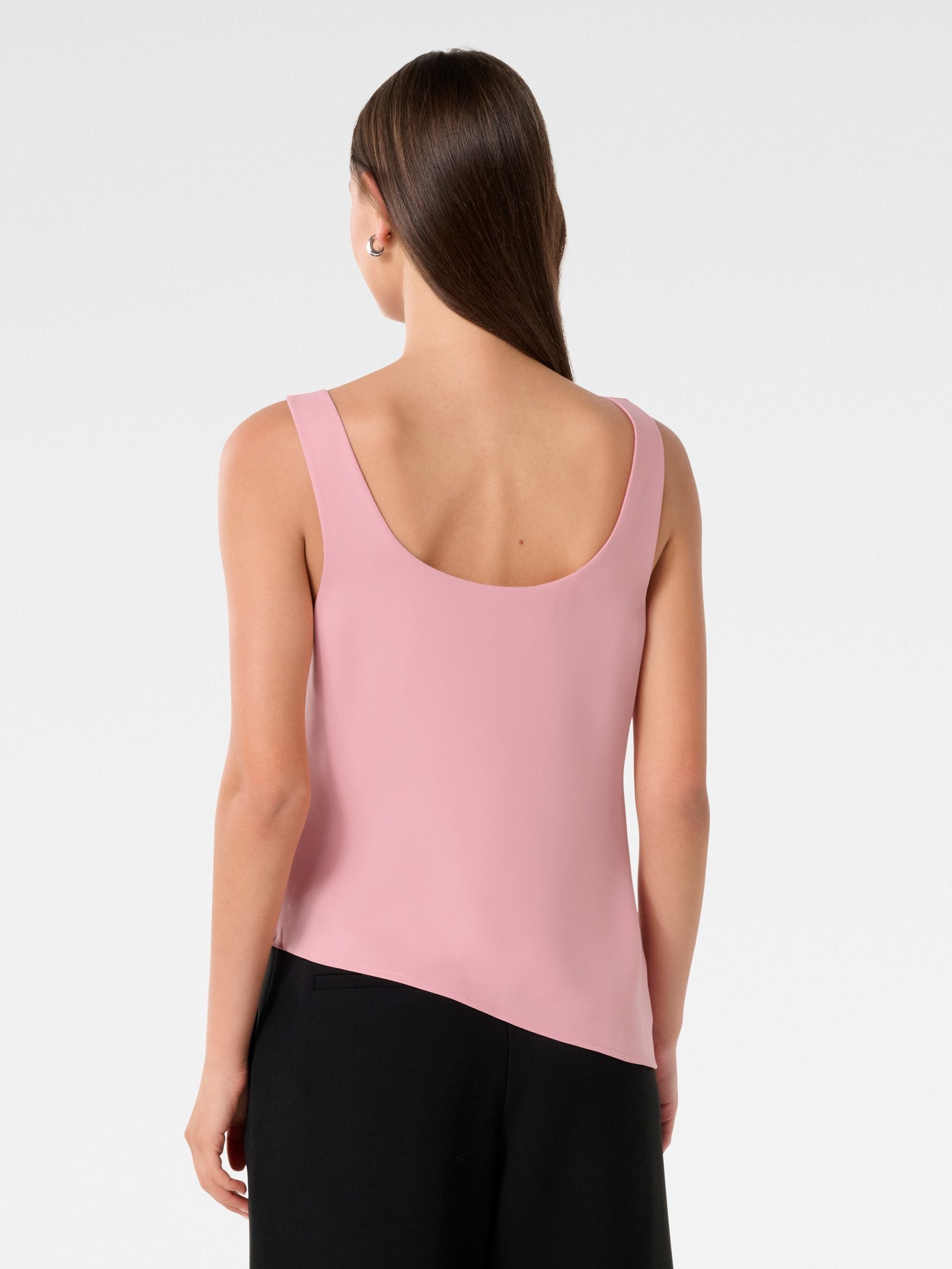  Kalinda Cowl Drape Tank