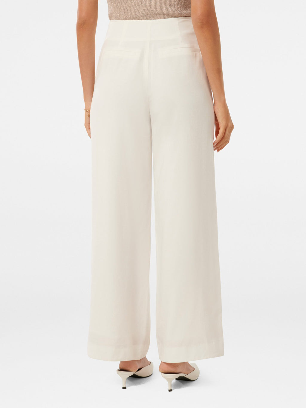  Mona Linen Wide Leg Pant