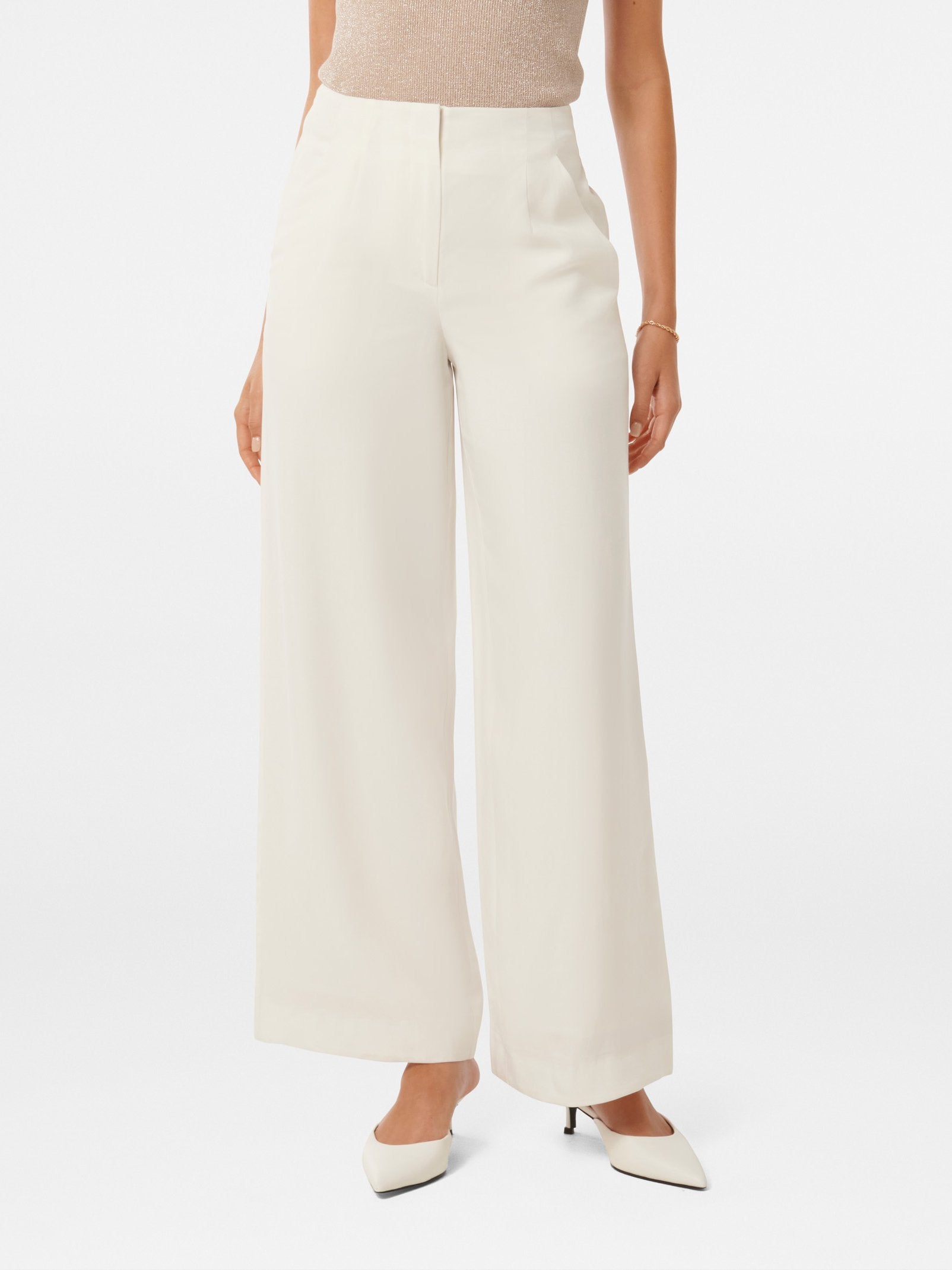 Mona Linen Wide Leg Pant