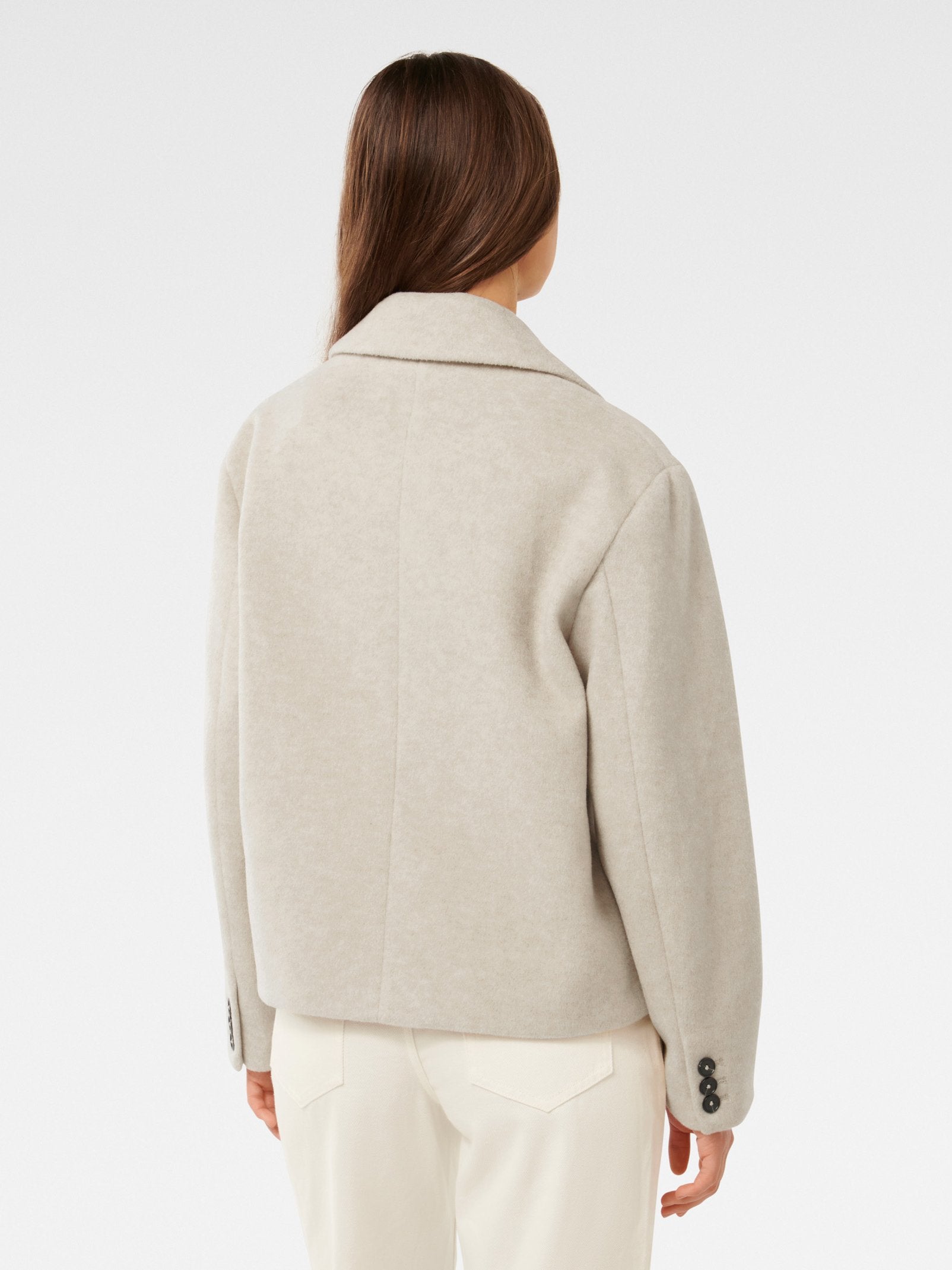  Khloe Double Breasted PeaCoat
