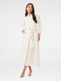 Aisha Broderie Midi Dress