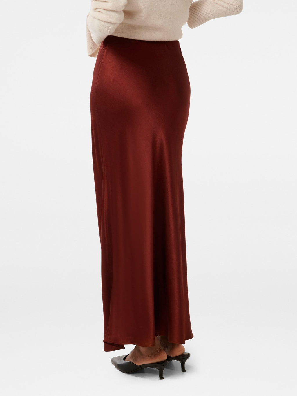  Prue Petite Satin Bias Midaxi Skirt