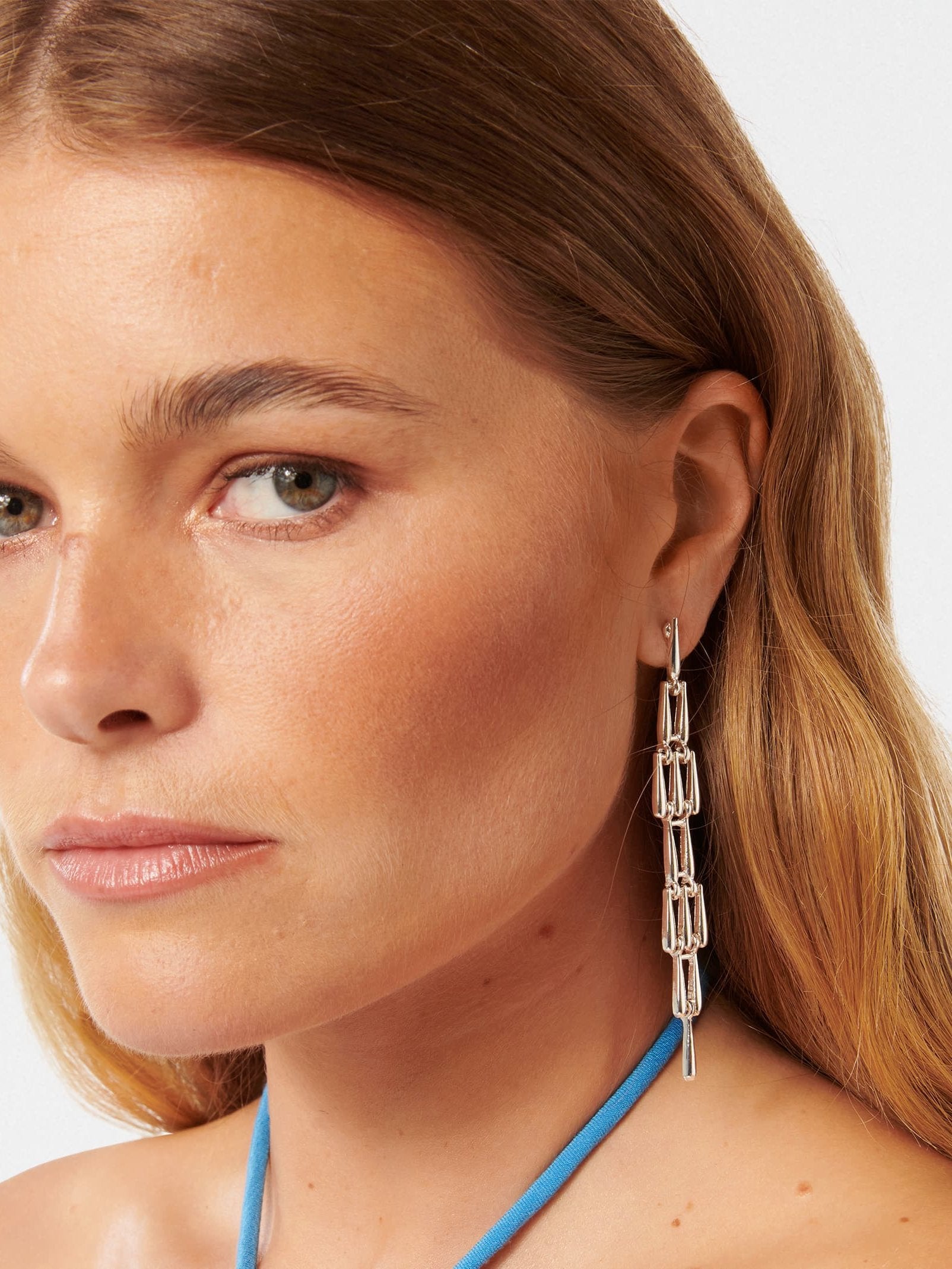  Signature Farley Fine Link Drop Earring