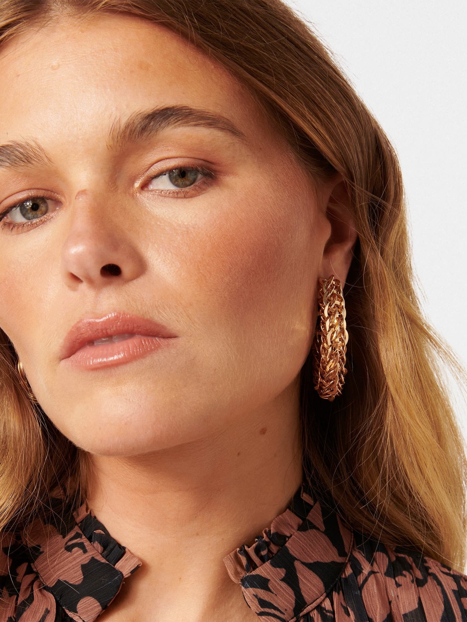  Signature Cole Chunky Hoop Earring