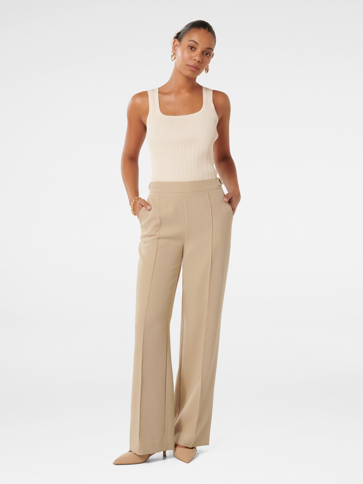  Mila D-Ring Wide Leg Pant