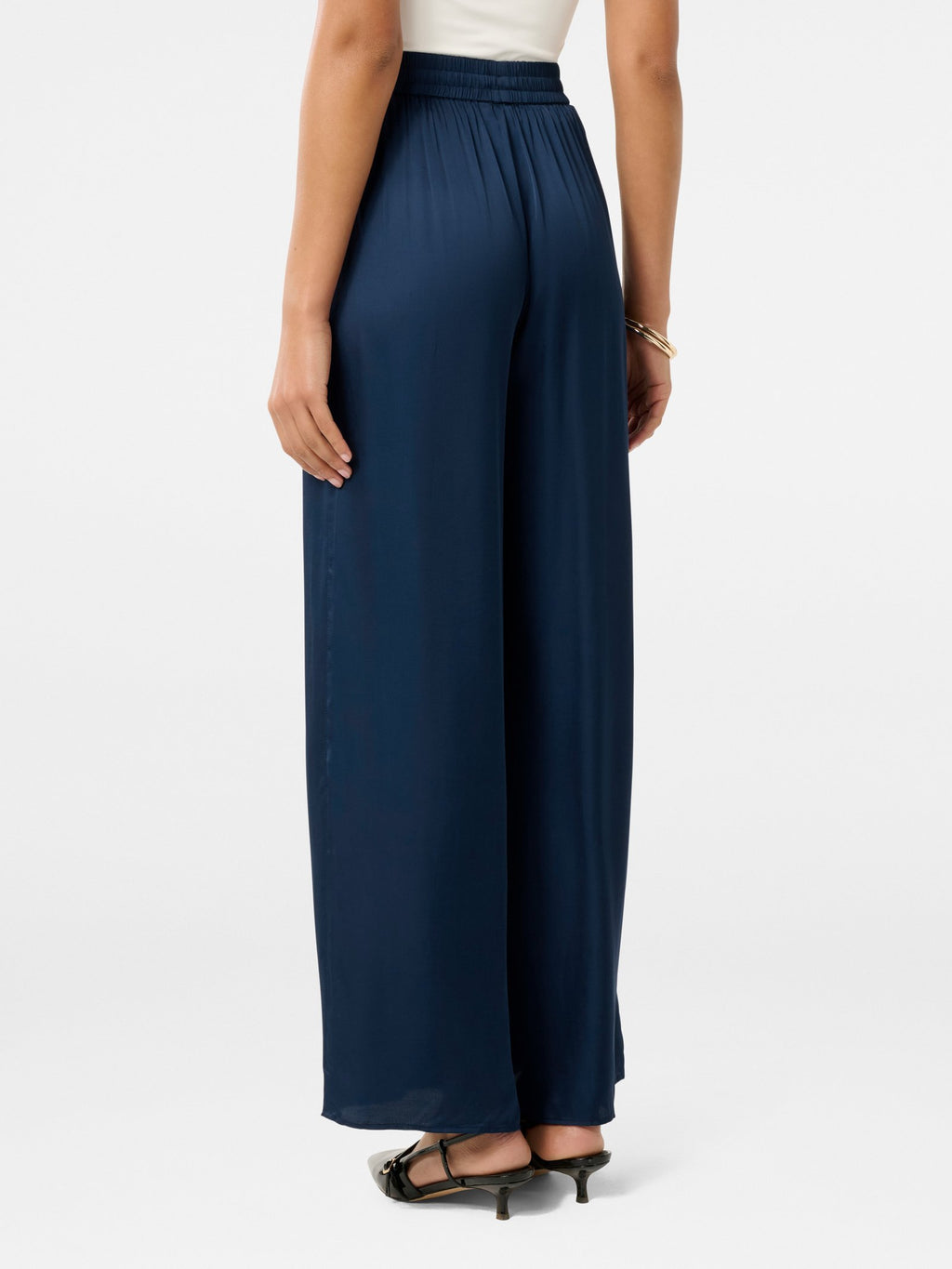  Trinity Elastic Waist Wide Leg Pant