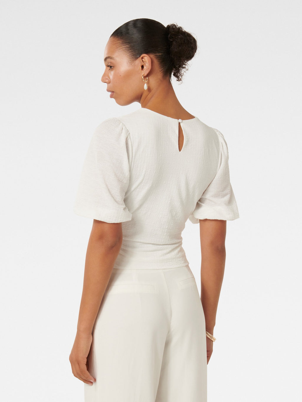  Willa Wrap Textured Top