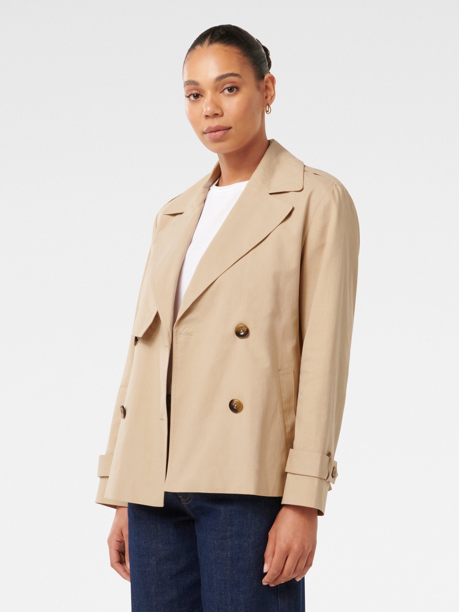  Lexi Short Trench Coat