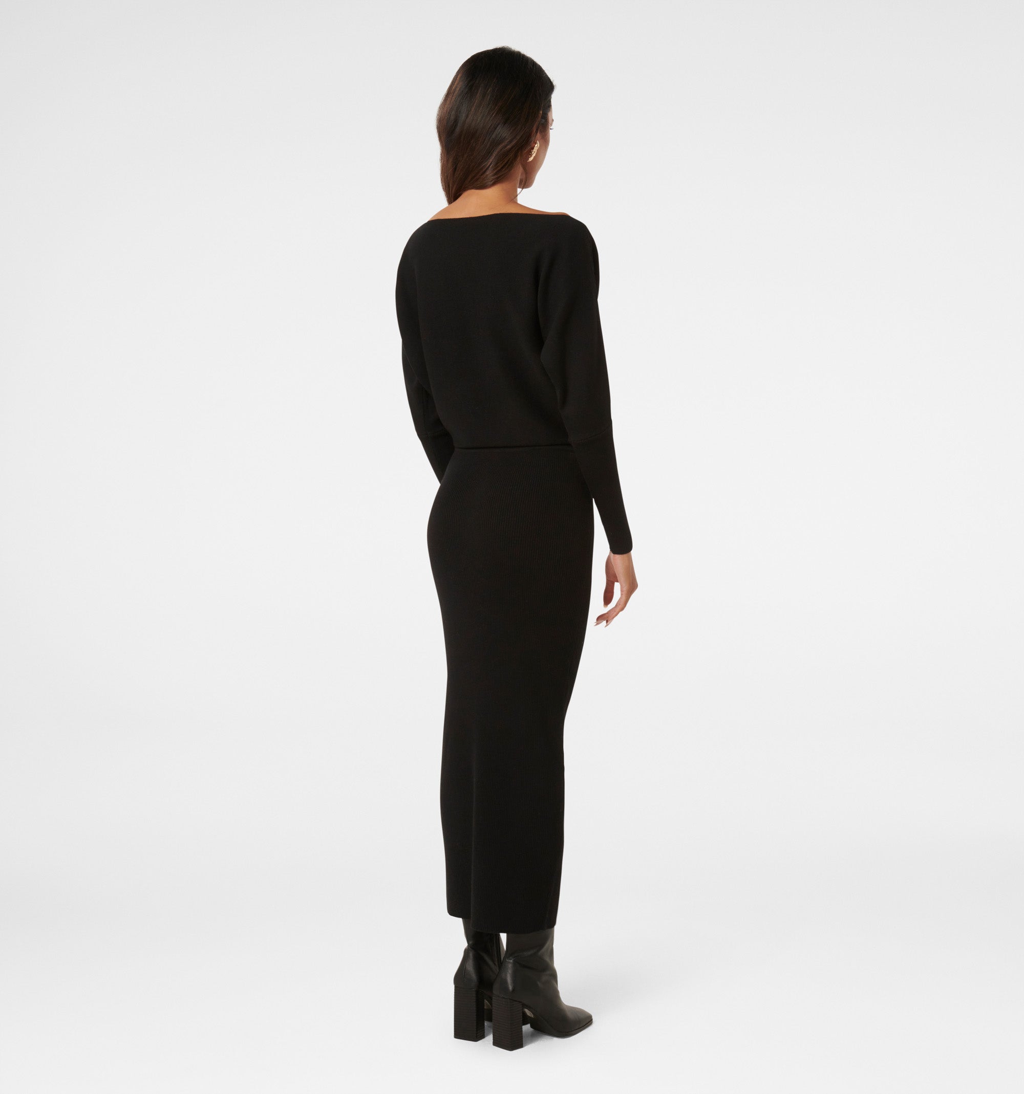 Ciara Petite Tipped Midi Dress