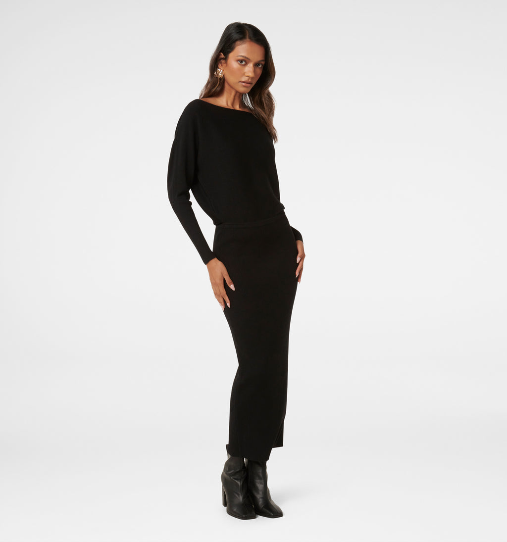 Ciara Petite Tipped Midi Dress