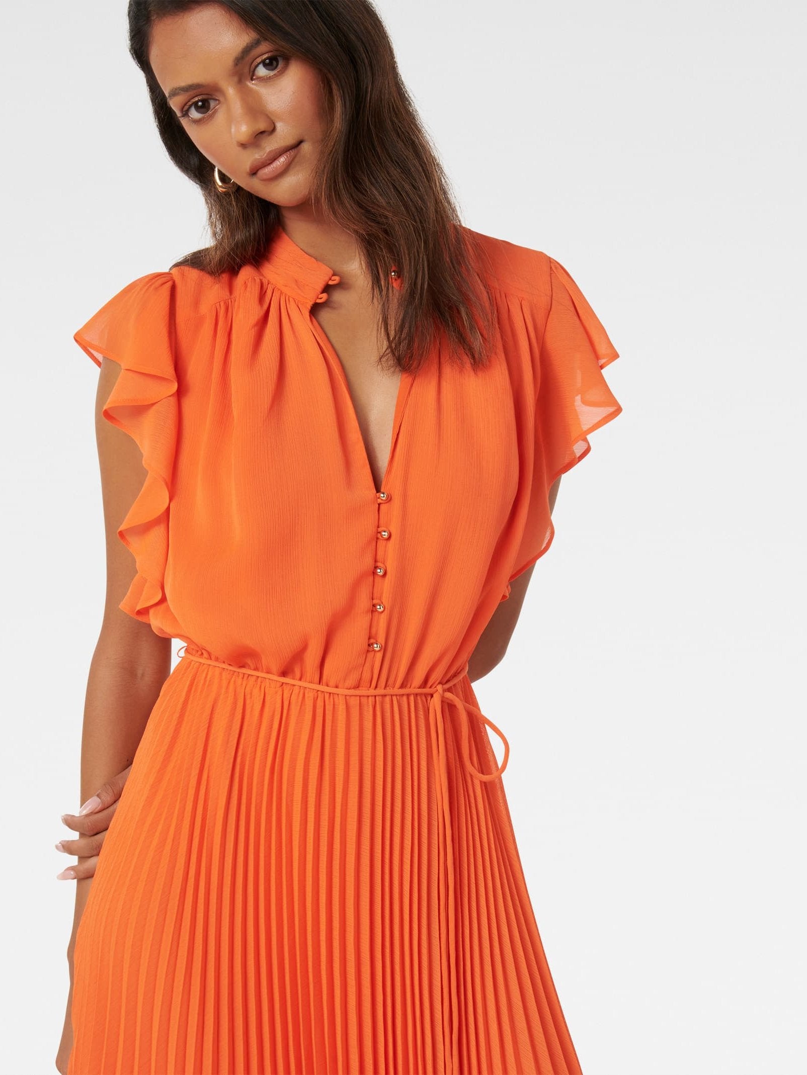  Juliet Petite Pleated Midi Dress