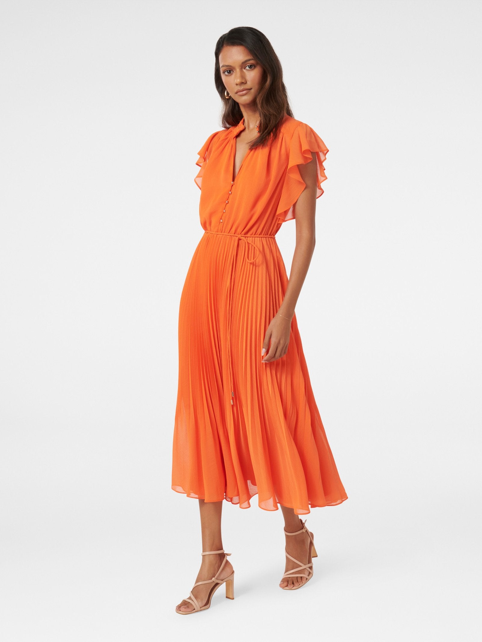  Juliet Petite Pleated Midi Dress