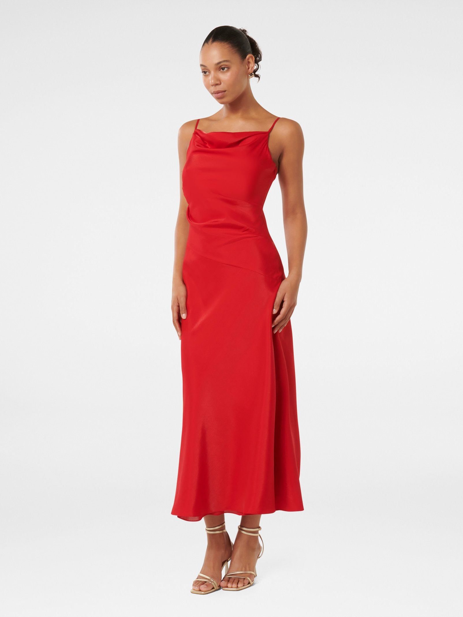  Harlow Strappy Midi Dress