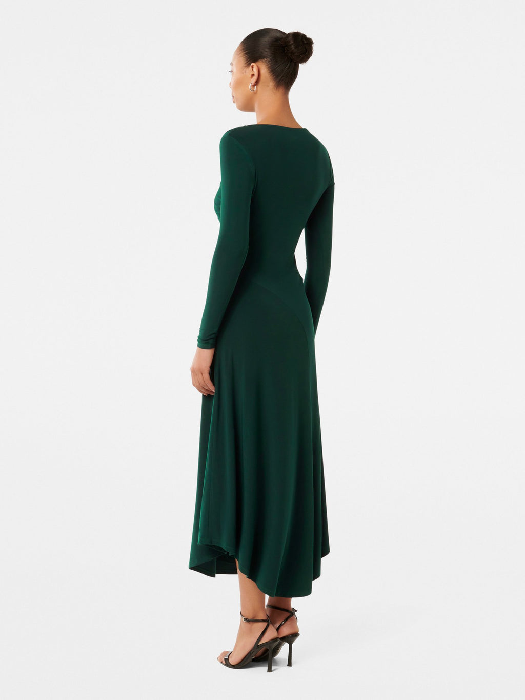  Sawyer Asymmetric Drape Dress