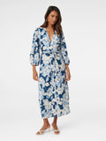 Brynn Petite Waist Tie Midi Dress