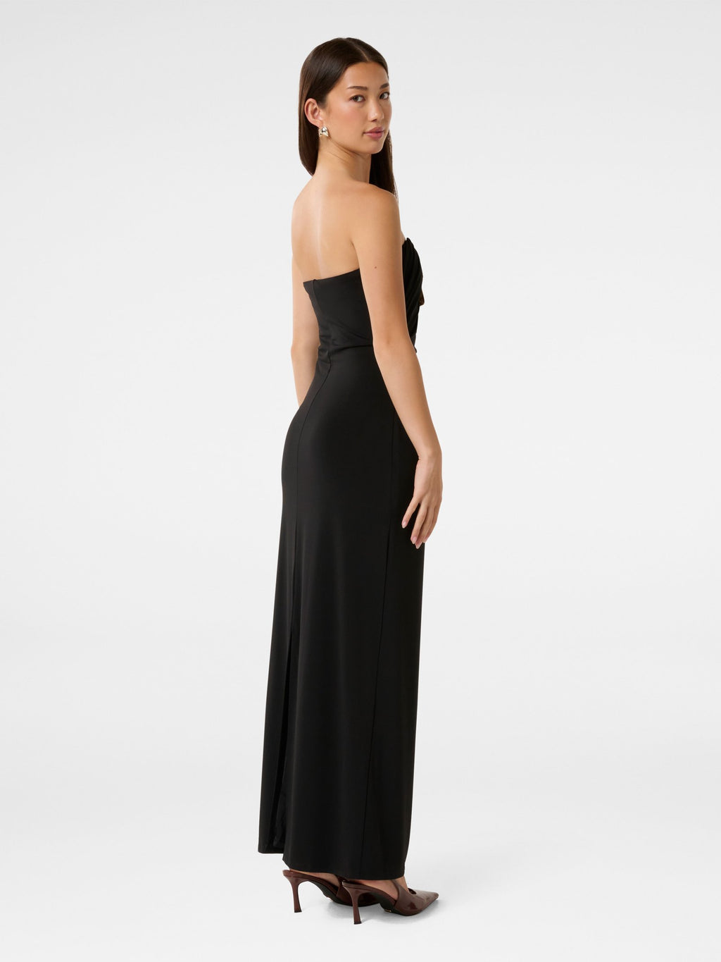 Freesia Ruched Column Maxi Dress