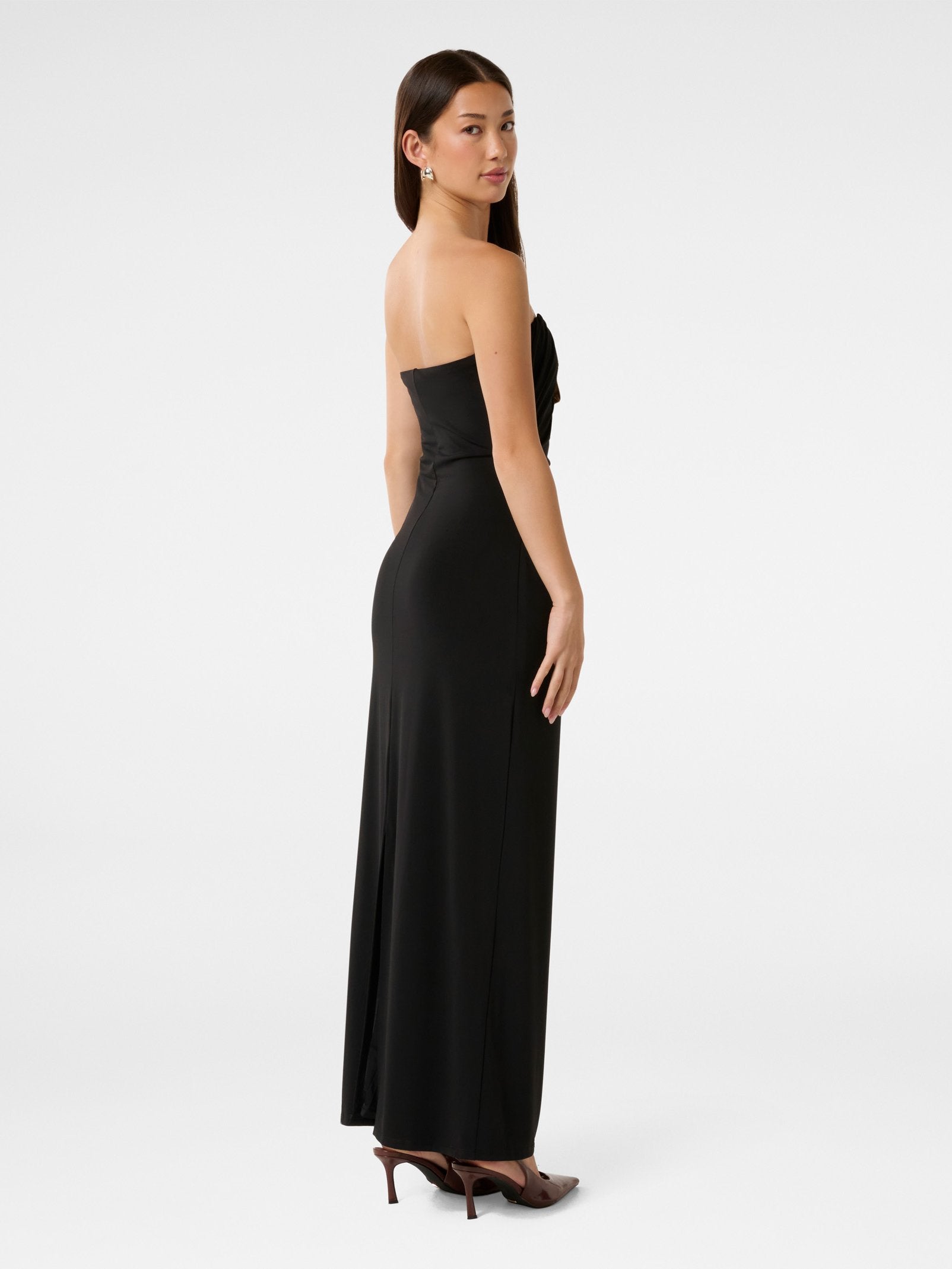 Freesia Ruched Column Maxi Dress
