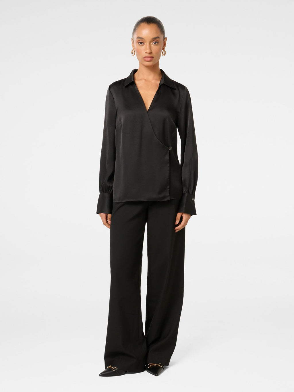  Minnie Petite Wrap Shirt