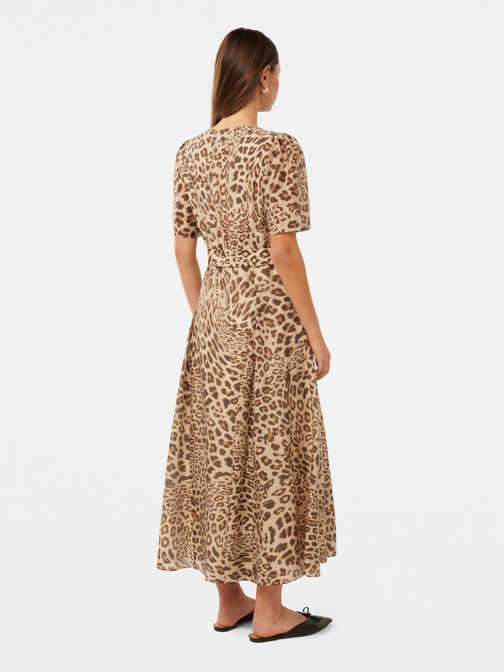  Melinda Belted Midi Dress