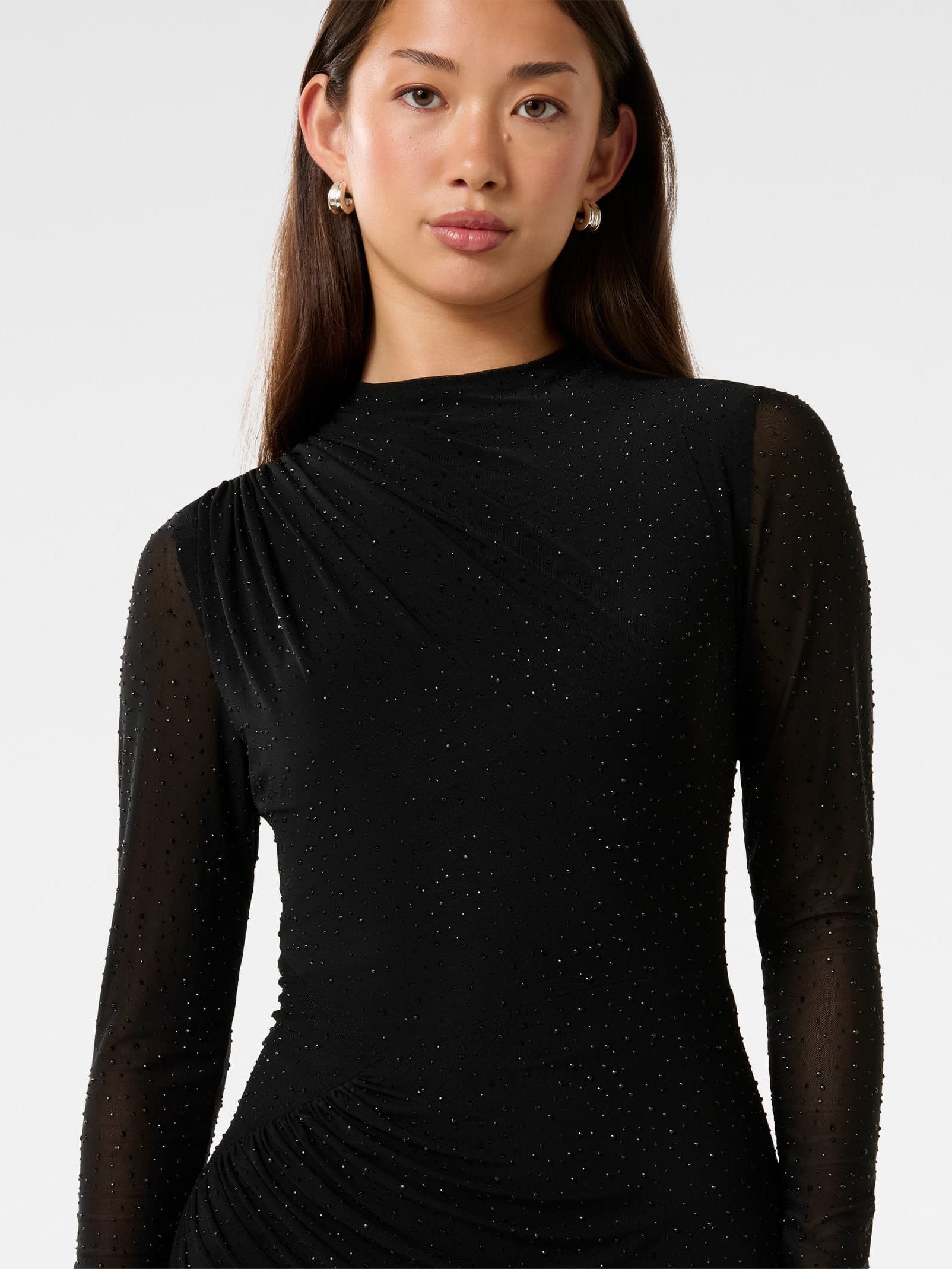  Nina Heat Seal Maxi Dress