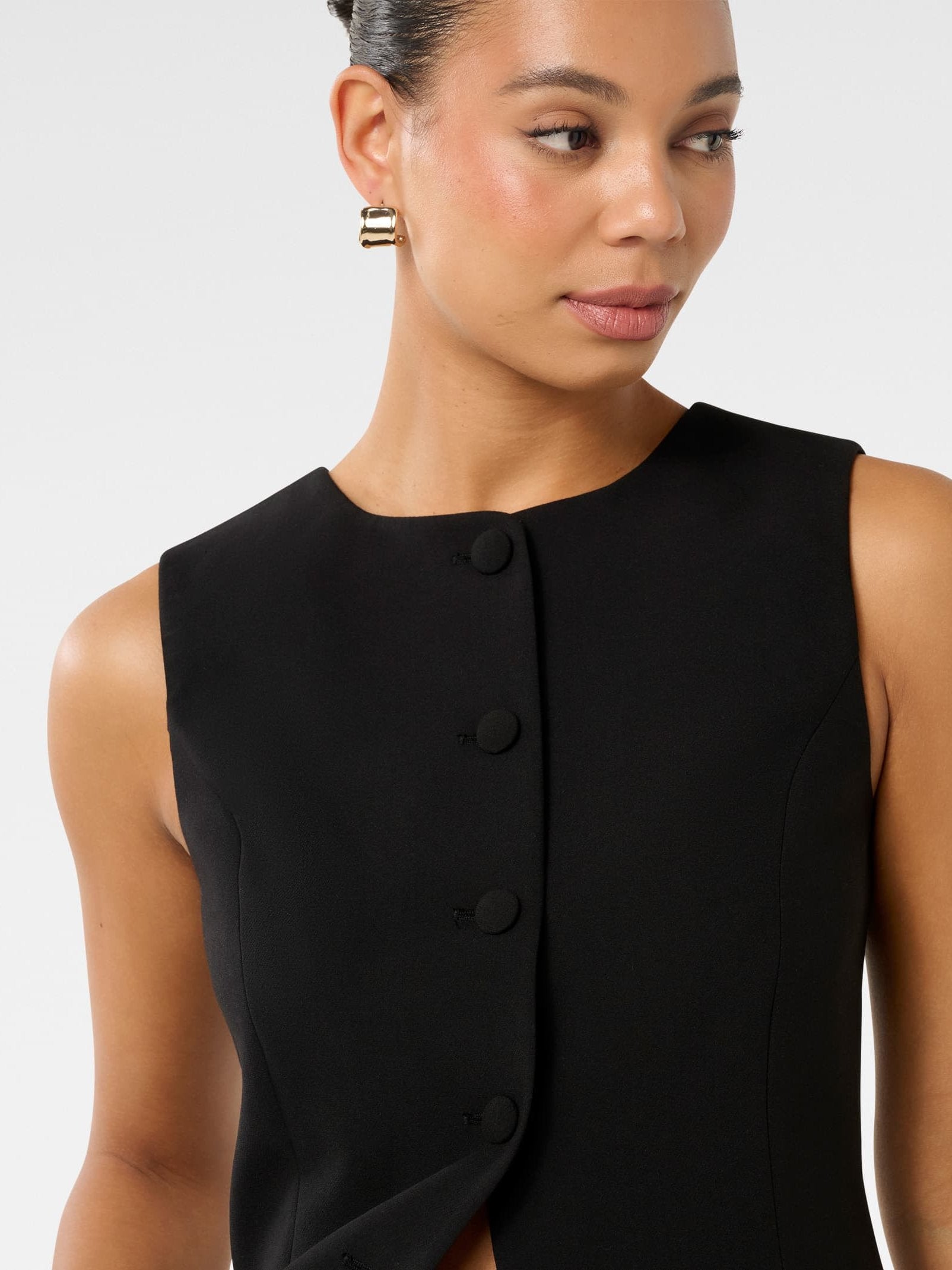 Toni High Neck Waistcoat