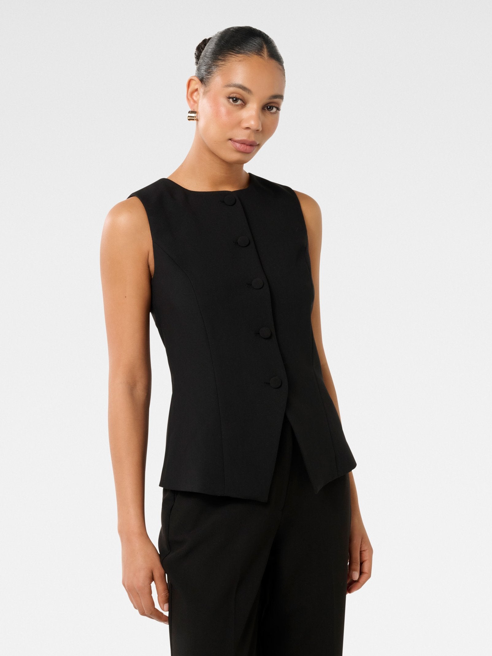  Toni High Neck Waistcoat