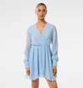 Genevieve Petite Crinkle Mini Dress