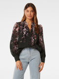 Parker Placement Print Top