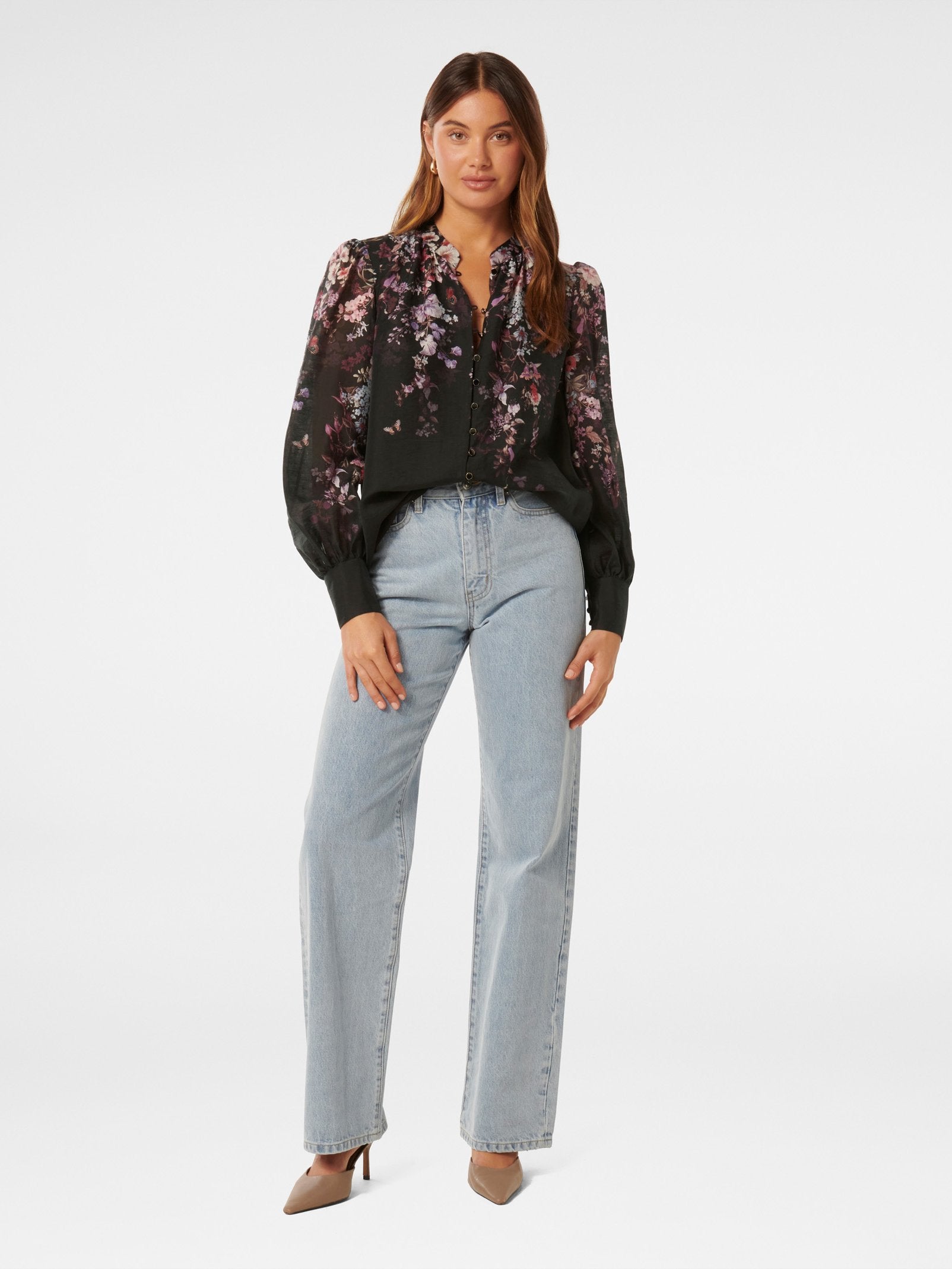  Parker Placement Print Top