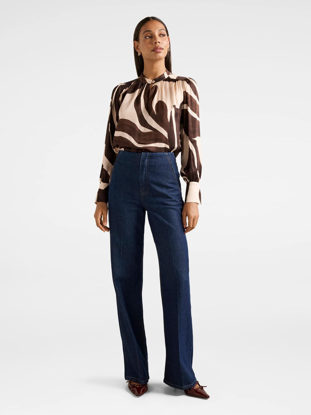 Kai Gathered Detail Blouse