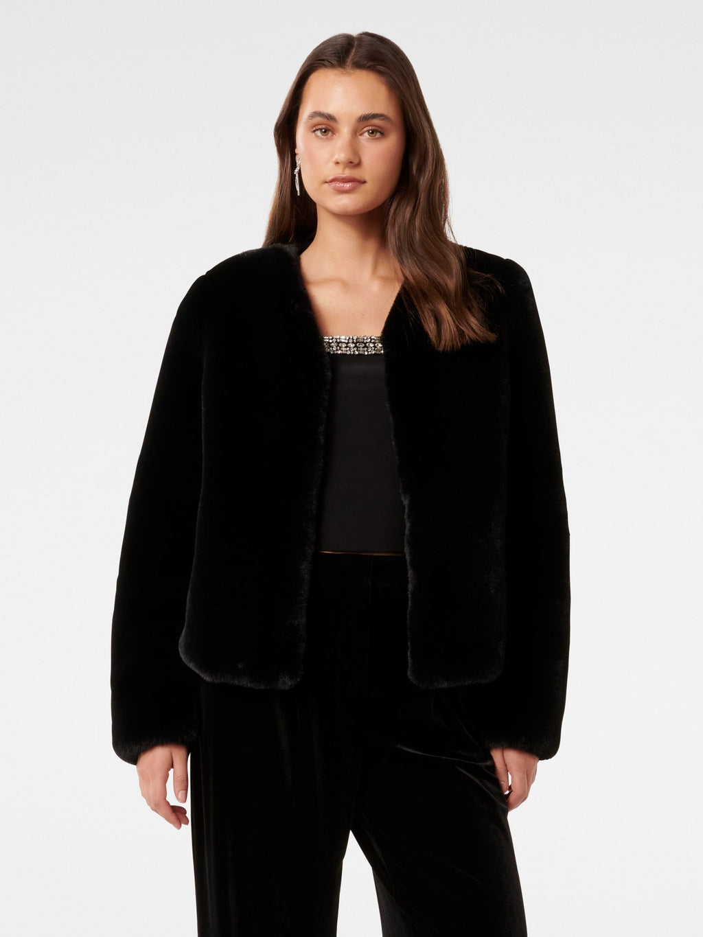 Lana Faux Fur Coat