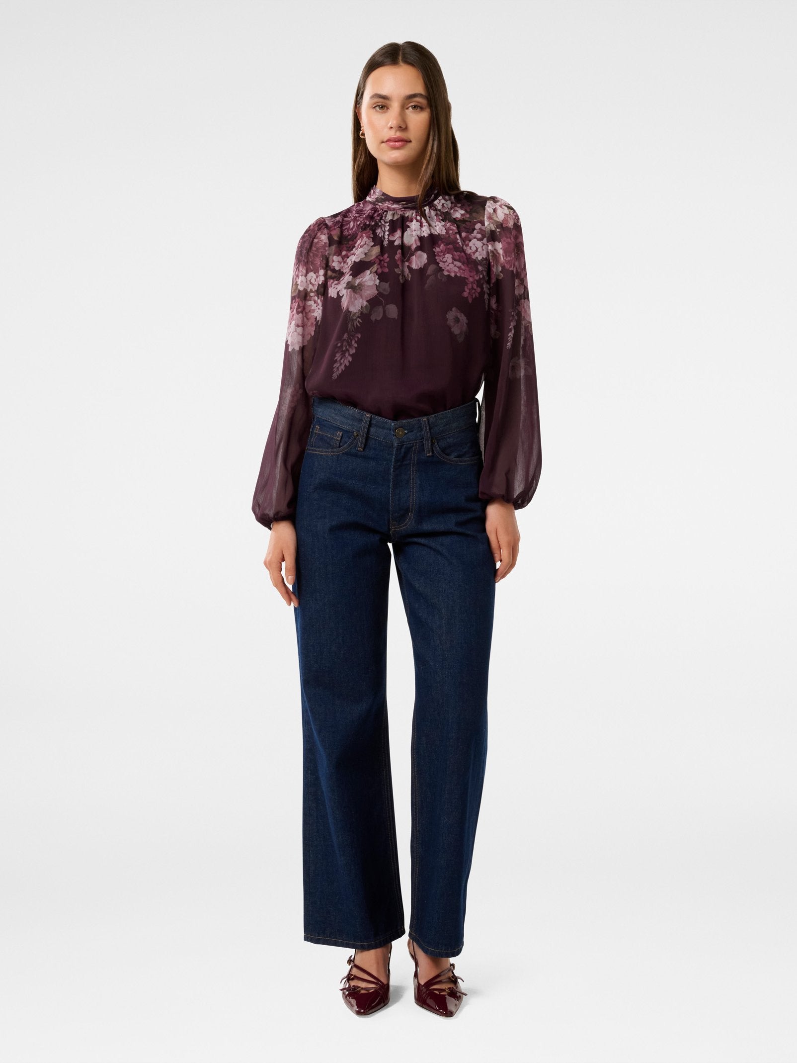  Danielle Gathered Blouse
