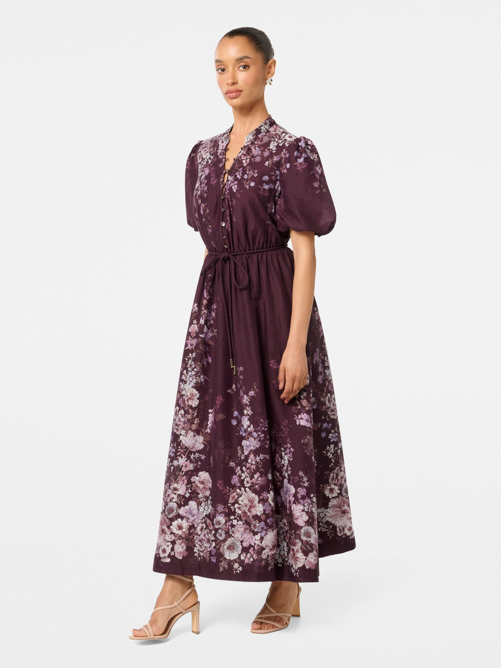  Adele Petite Printed Midi Dress