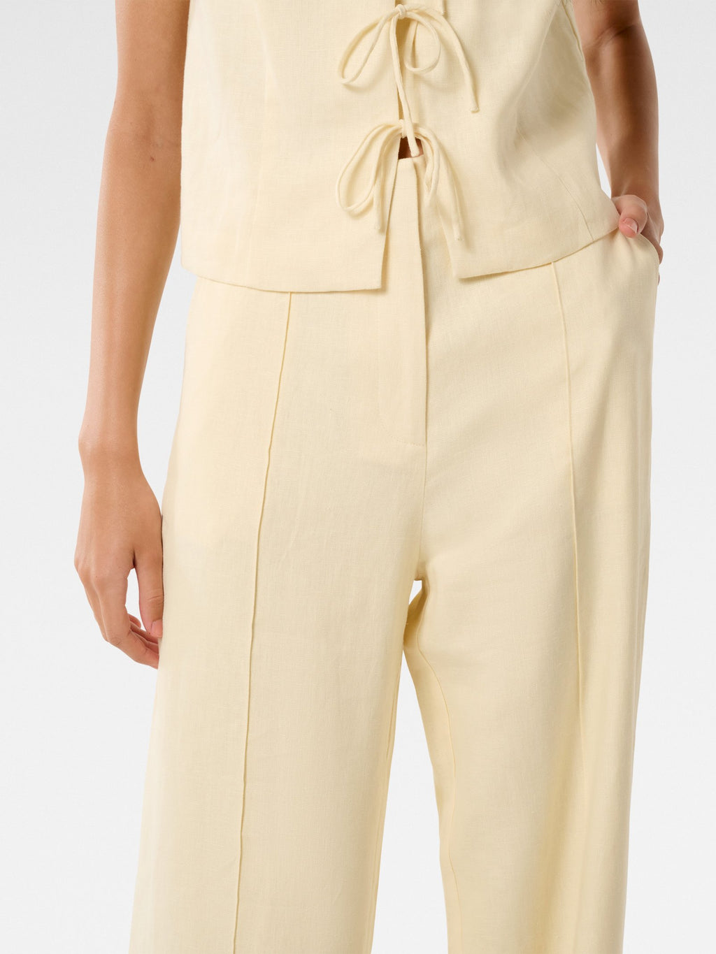 Posey Linen Wide Leg Pant