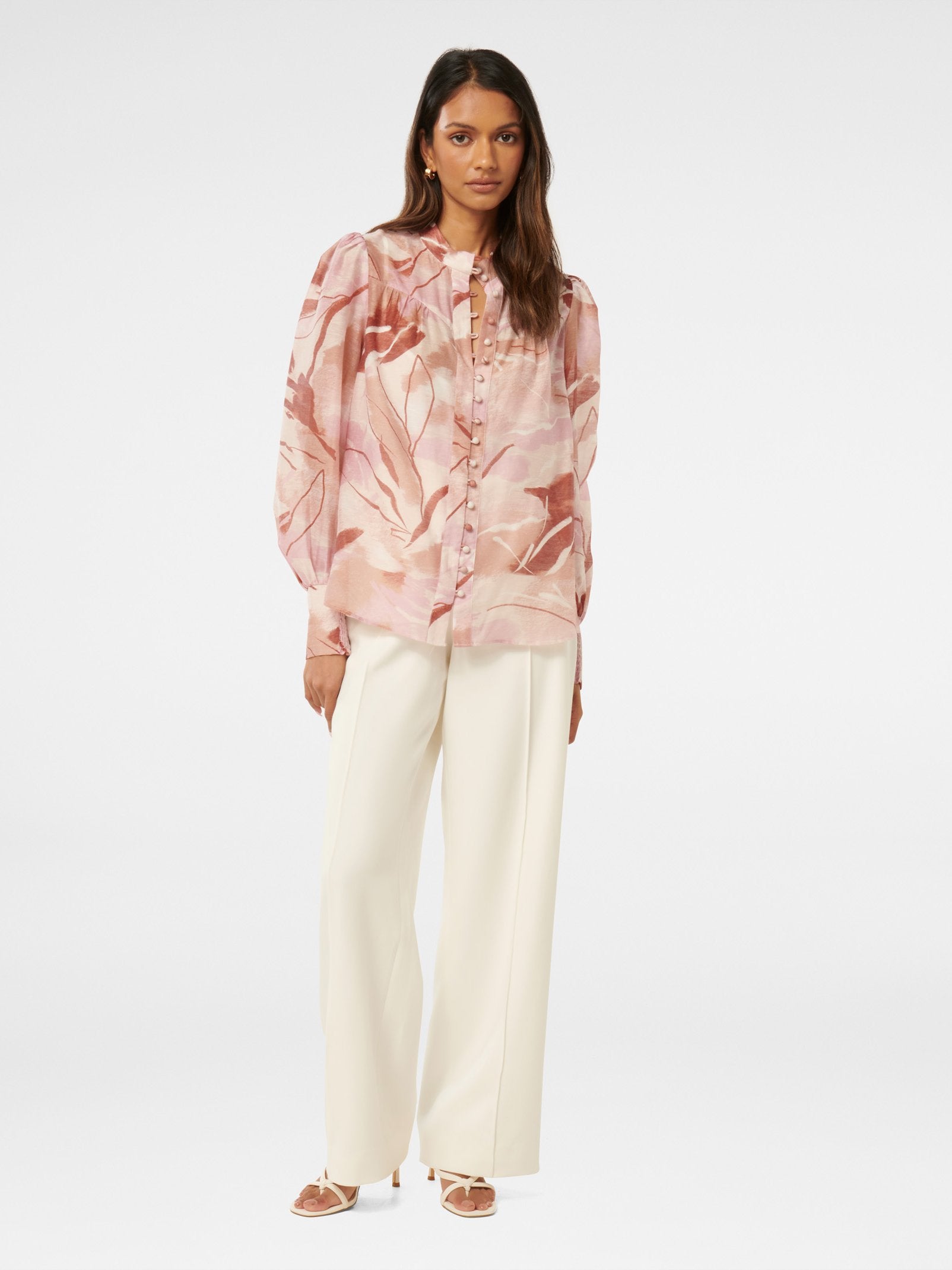  Yolanda Petite Yoke Blouse