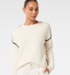 Tiffany Crochet Whipstitch Sweater