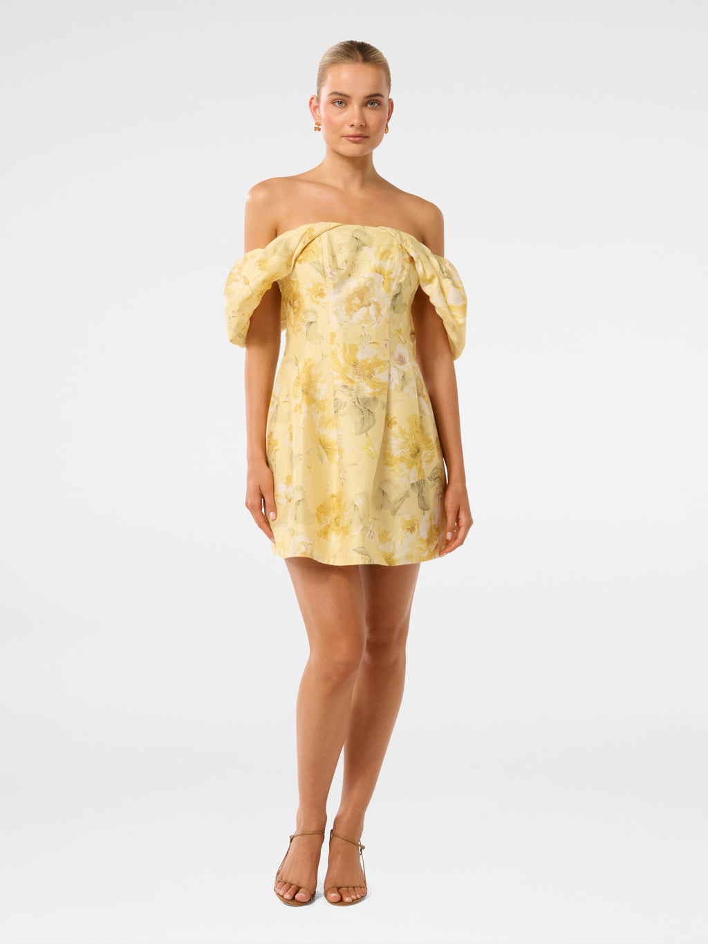  Jacquie Off Shoulder Mini Dress