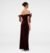 Ada Petite Off Shoulder Bow Gown