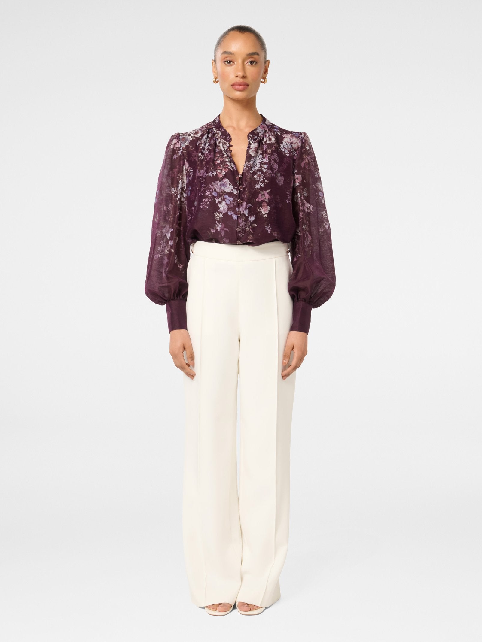  Parker Petite Printed Top