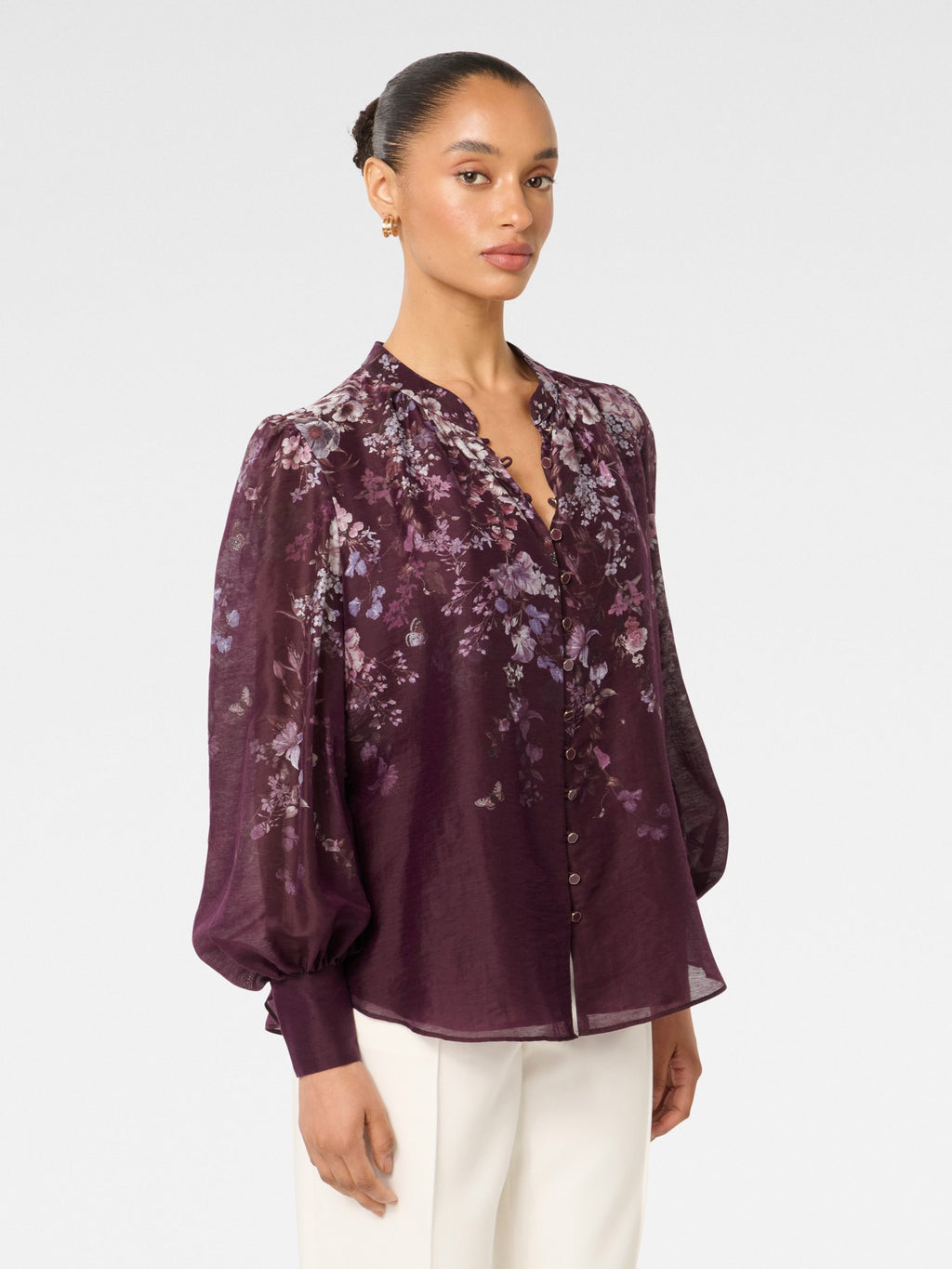  Parker Petite Printed Top