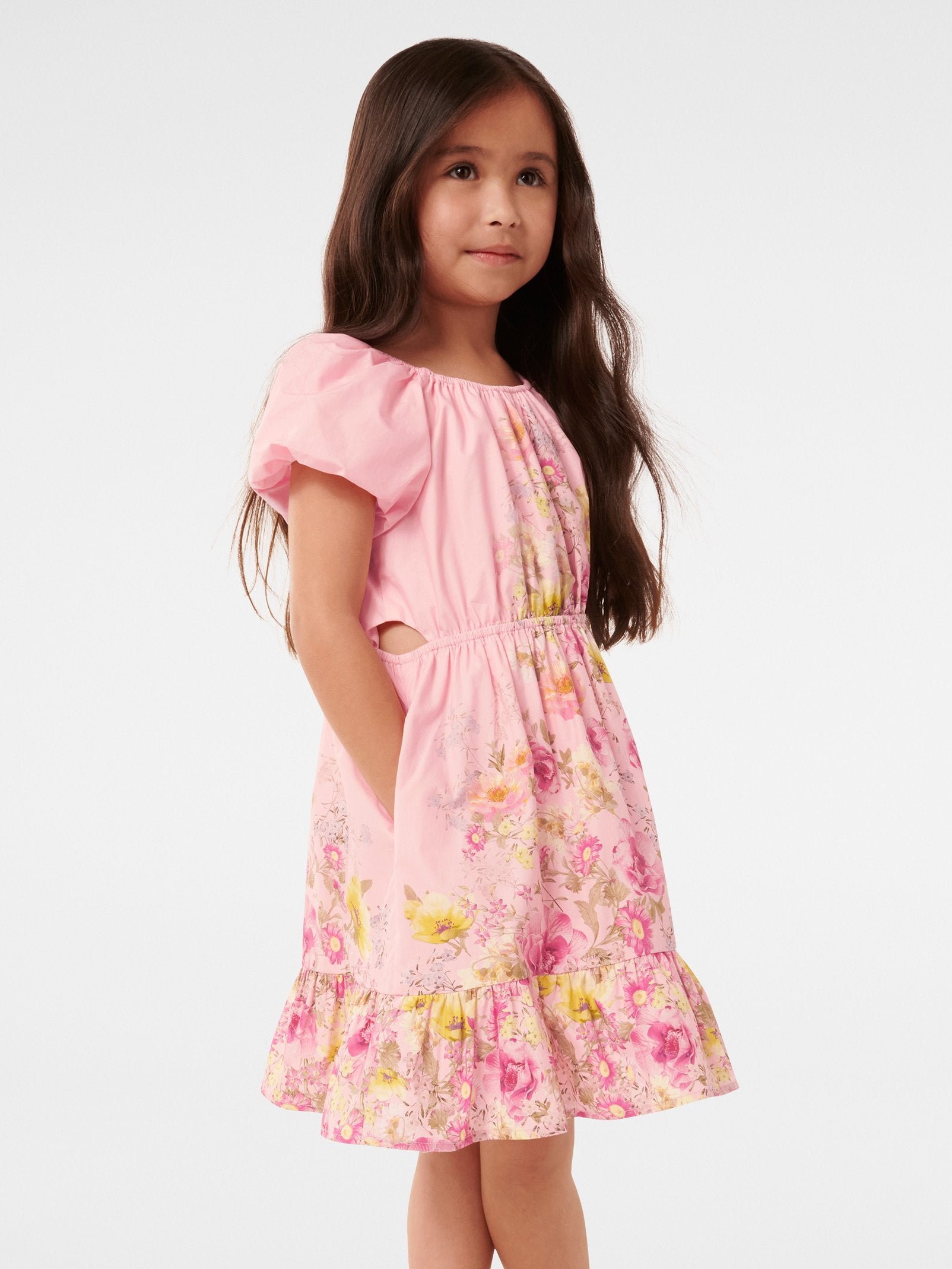 Belle Cut-Out Girls Dress