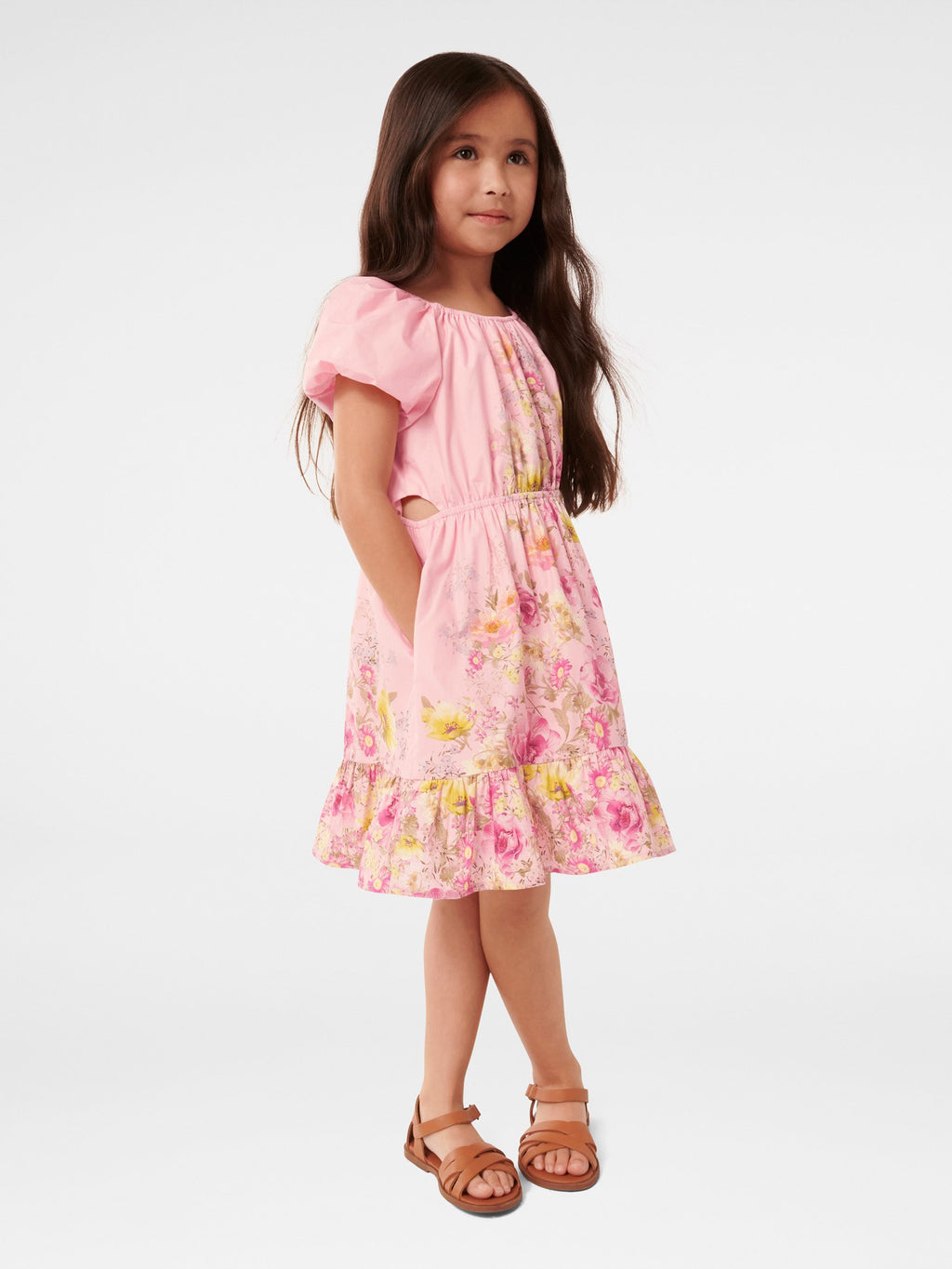 Belle Cut-Out Girls Dress