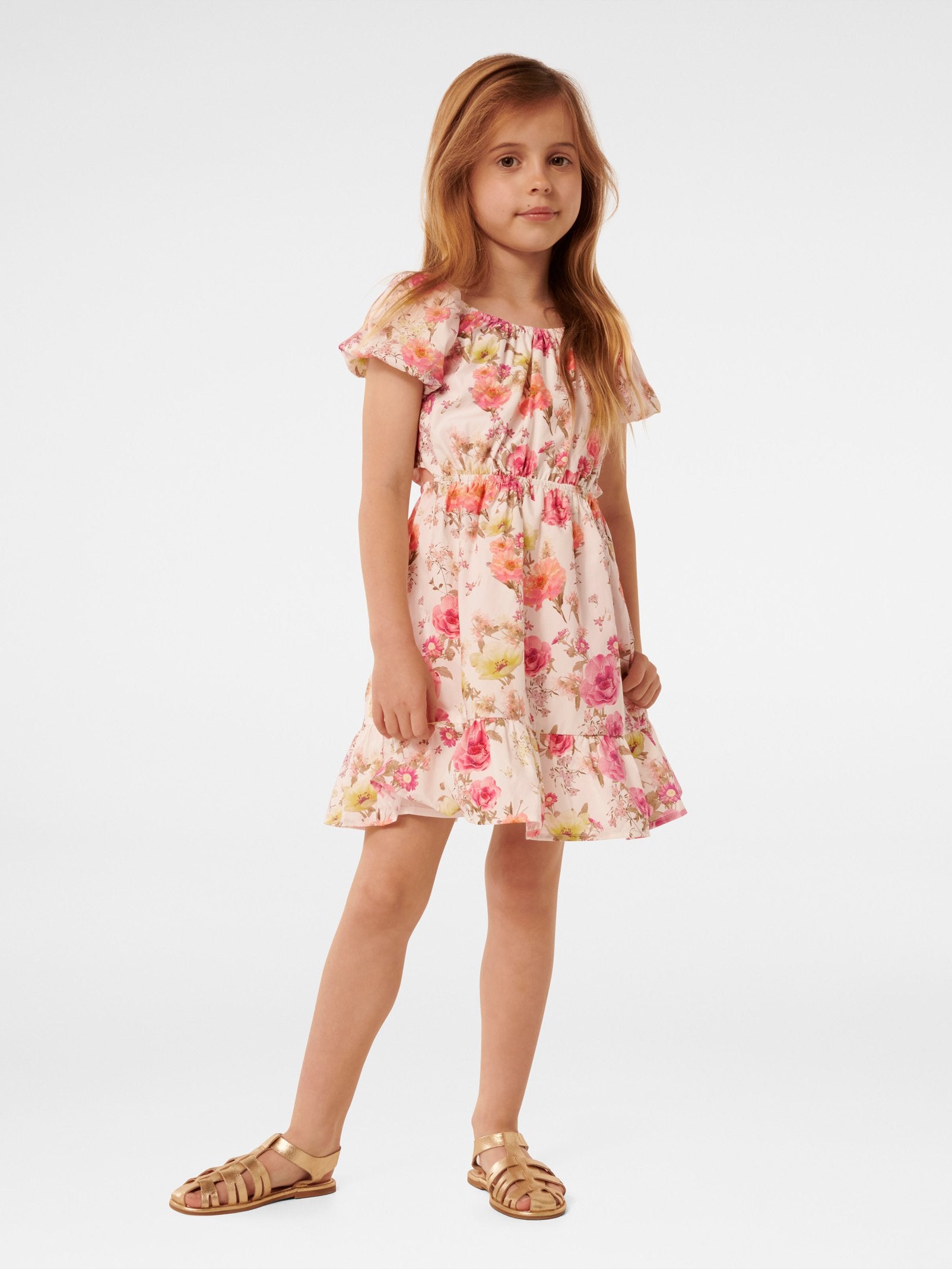Belle Cut-Out Girls Dress