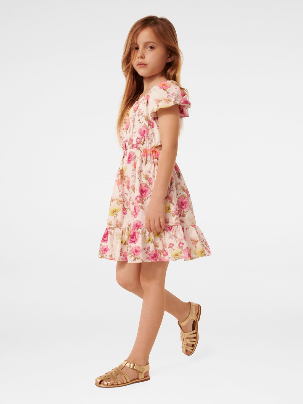 Belle Cut-Out Girls Dress