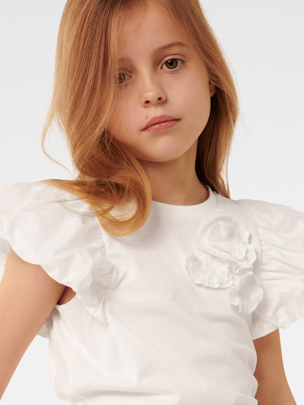 Joy Flower Girls Tee Top