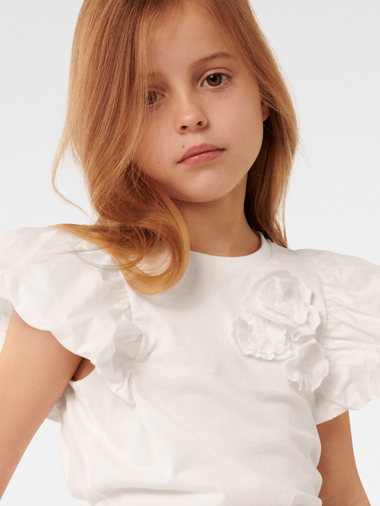 Joy Flower Girls Tee Top