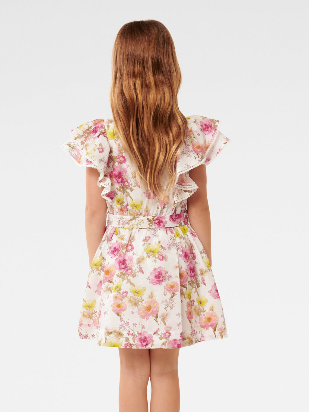 Penny Ruffle Girls Dress