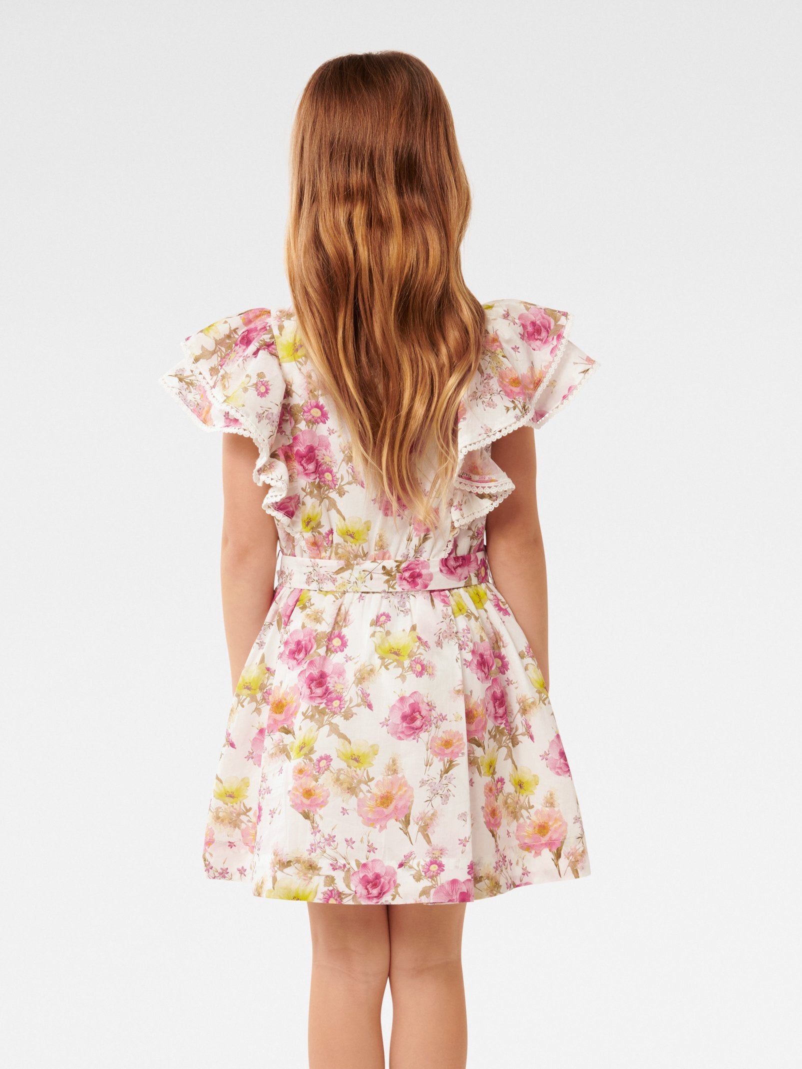 Penny Ruffle Girls Dress