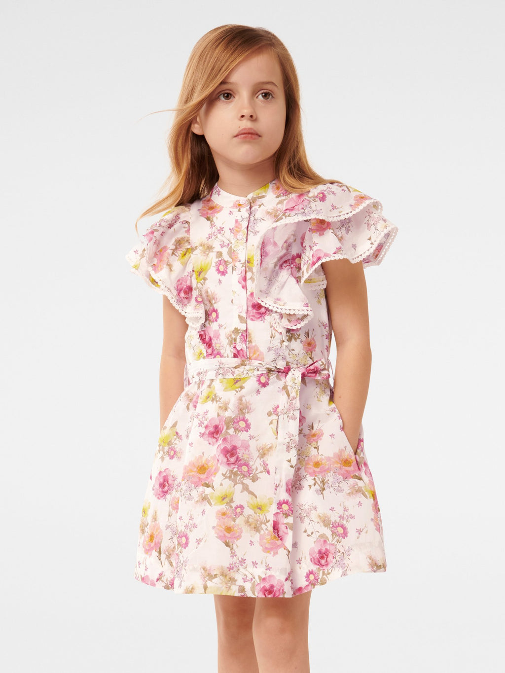 Penny Ruffle Girls Dress