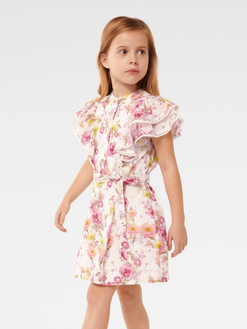 Penny Ruffle Girls Dress